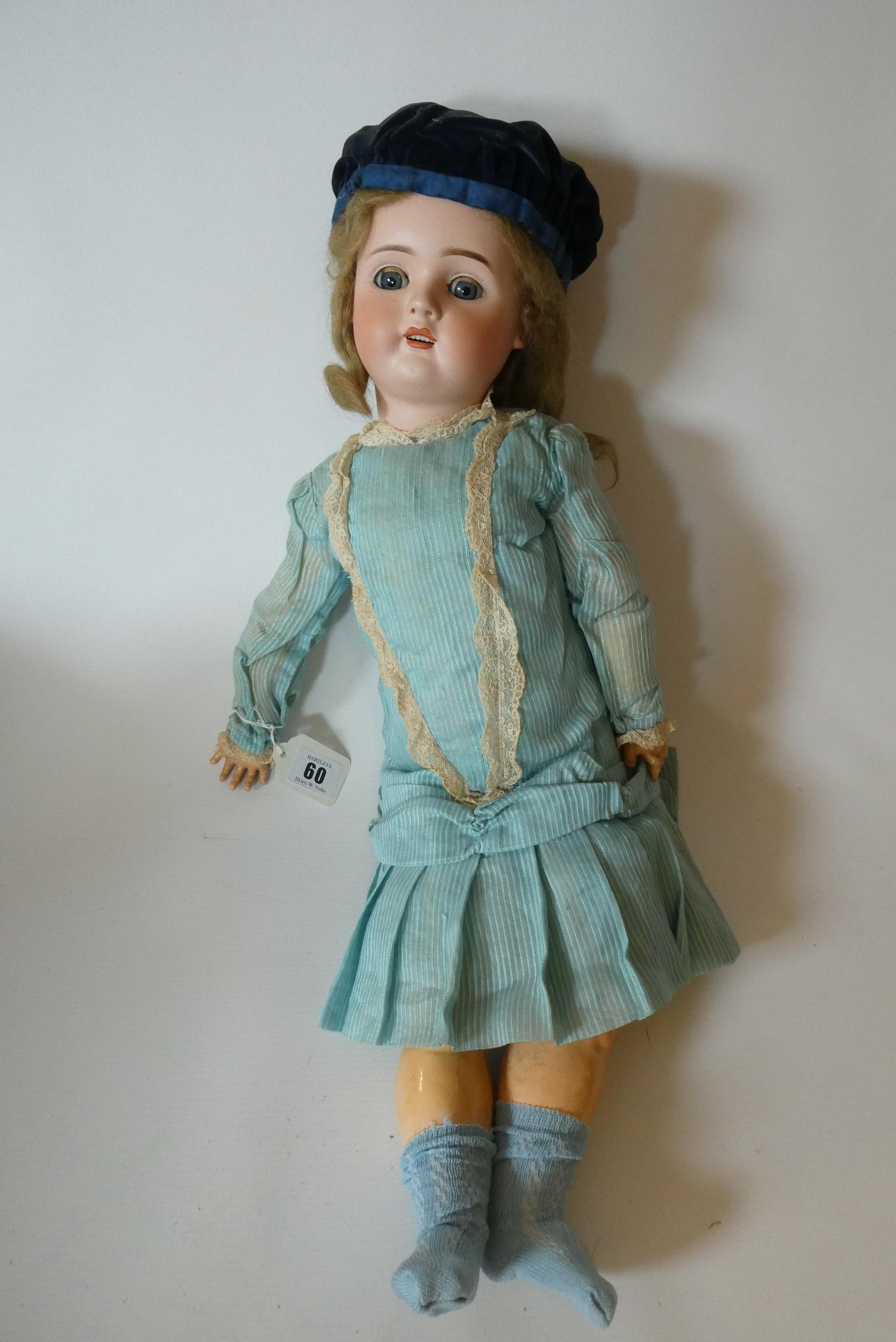 A German bisque socket head doll Image