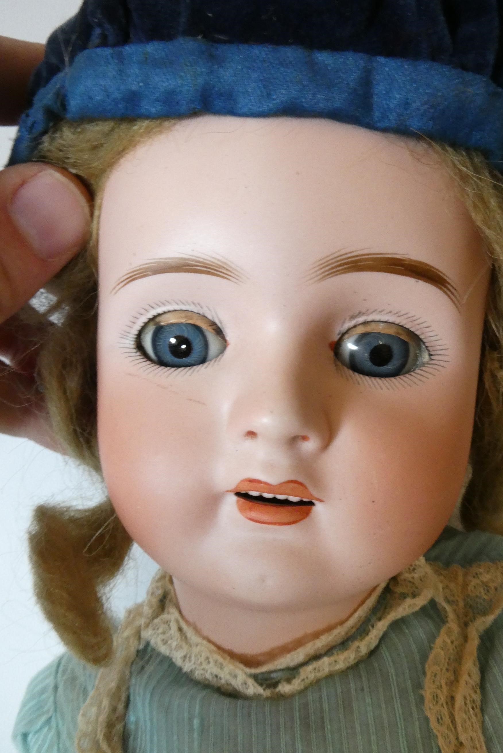 A German bisque socket head doll Image