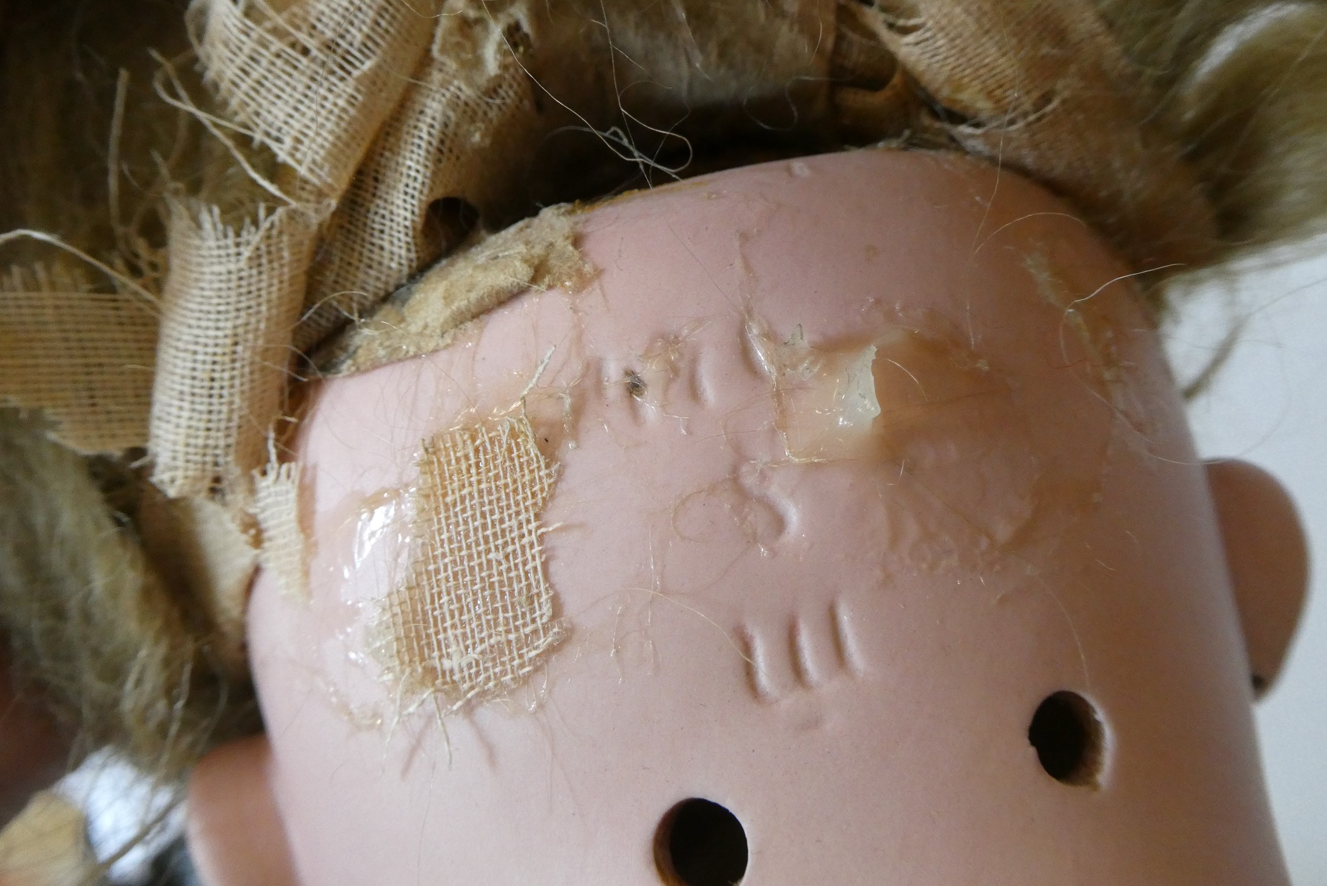 A German bisque socket head doll Image