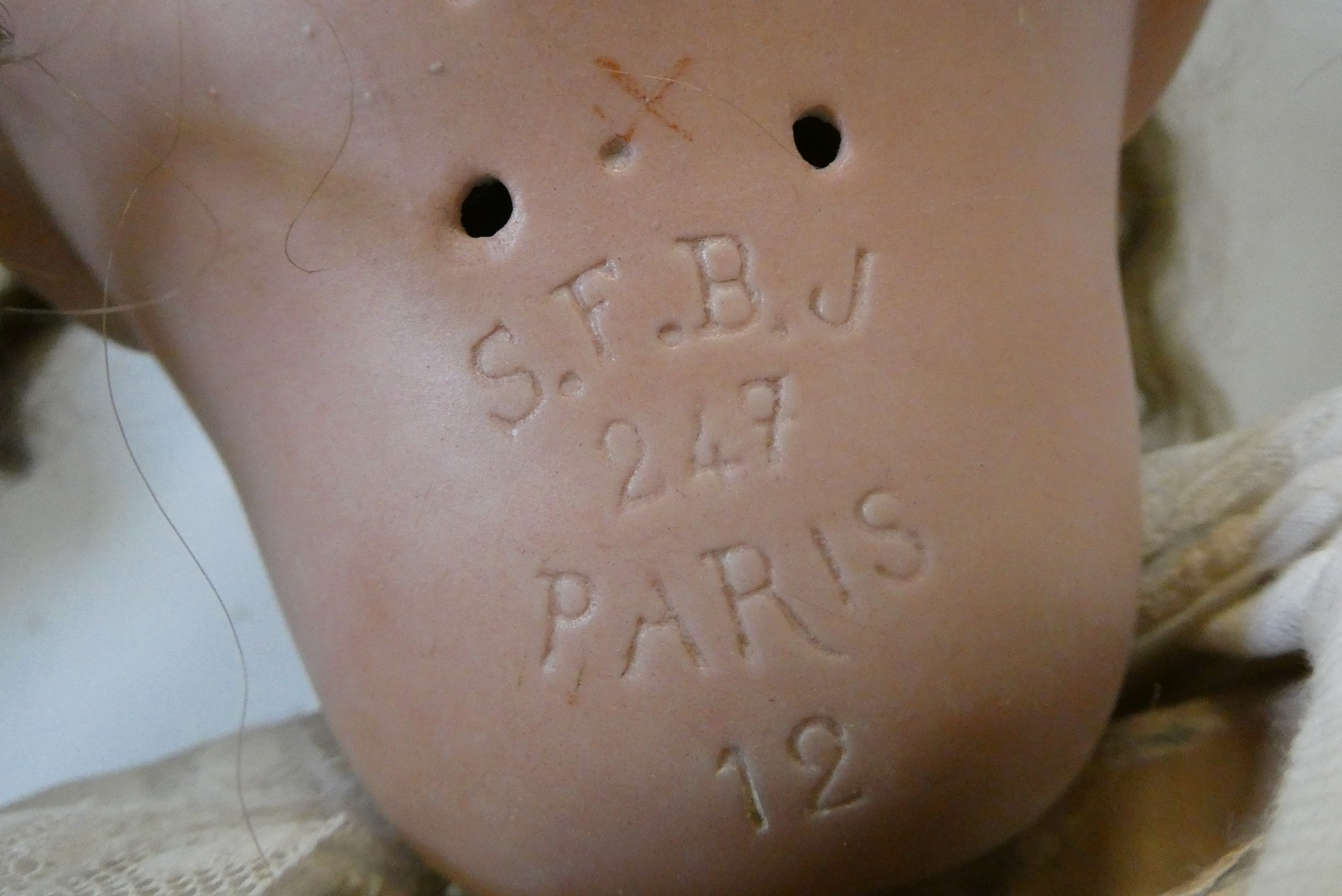 An SFBJ bisque socket head doll Image