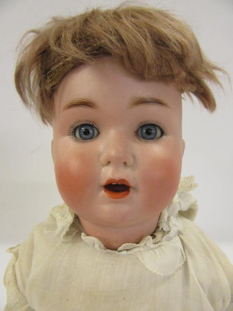 A Schutzmeister & Quendt bisque head doll Image