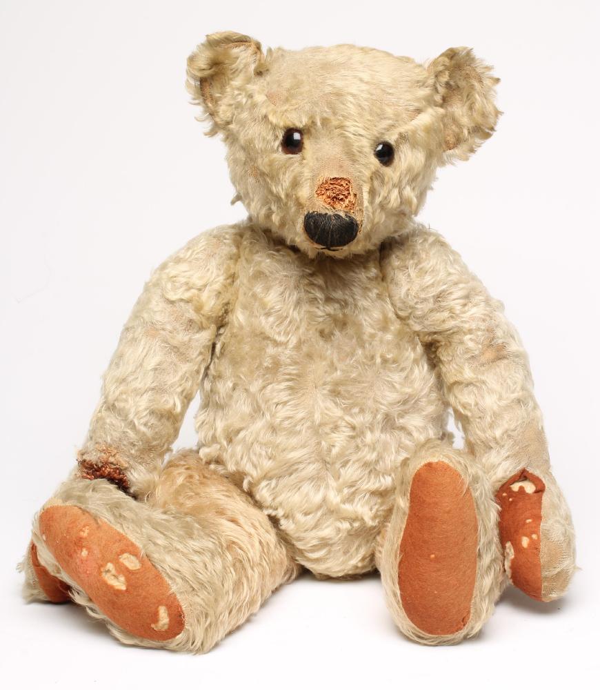 An early 20th century teddy bear Image