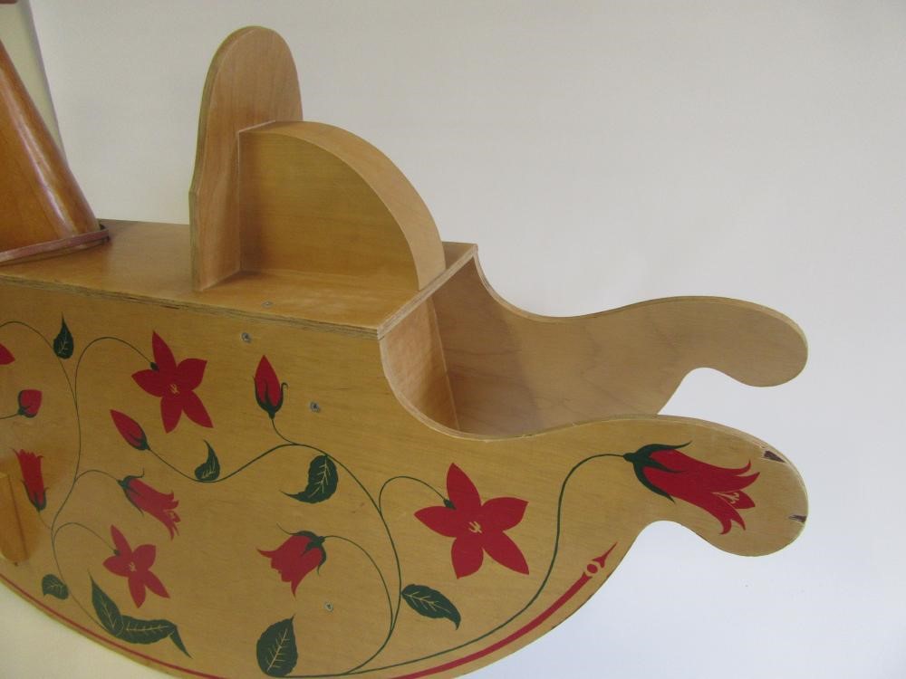A slab sided rocking horse by Anthony Dew Image