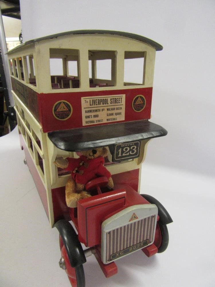 A Lines Bros. Triang double decker bus Image