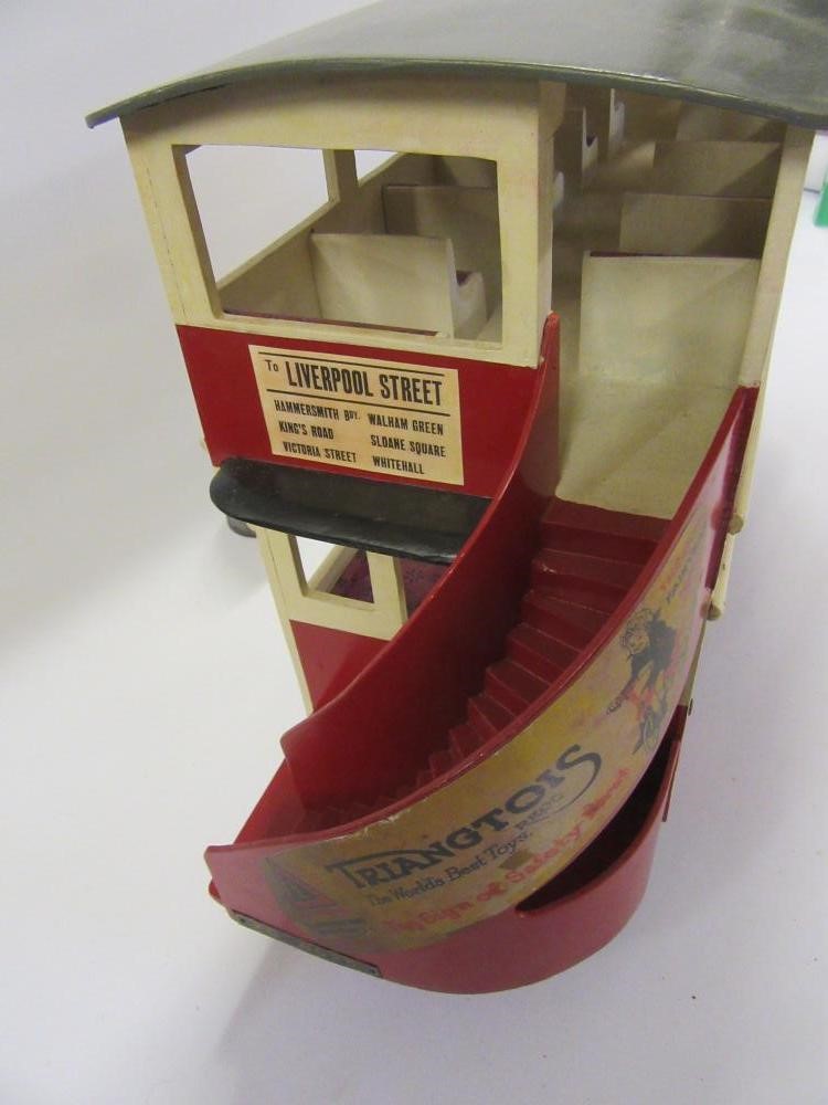 A Lines Bros. Triang double decker bus Image