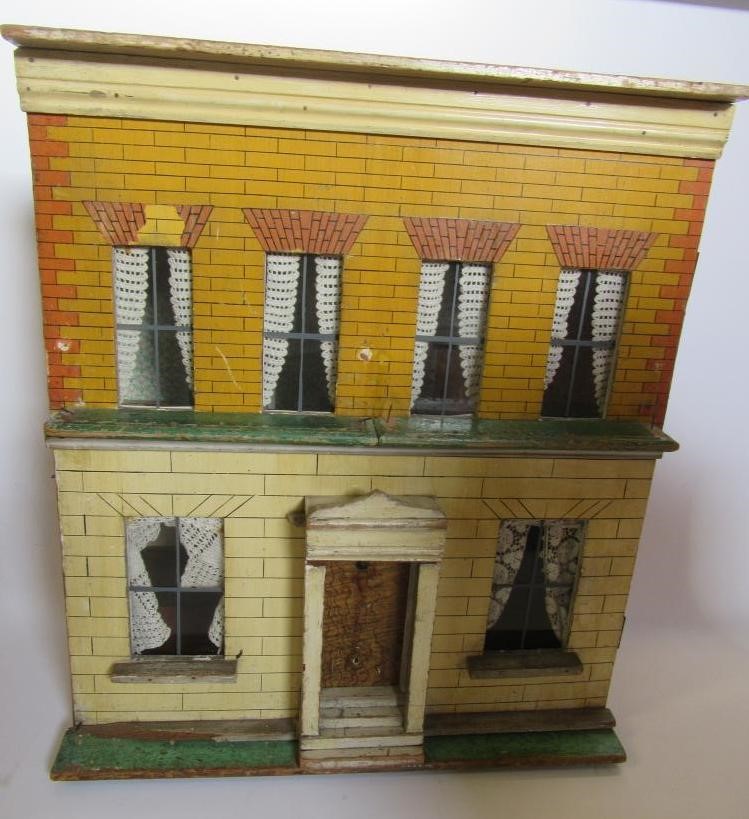 A scratch built dolls theatre Image