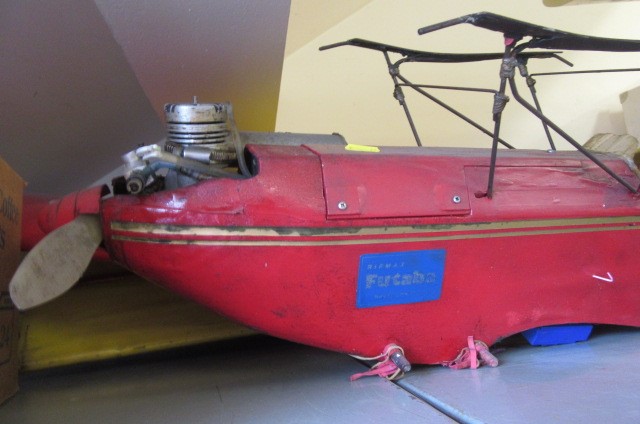 Five remote controlled model planes Image