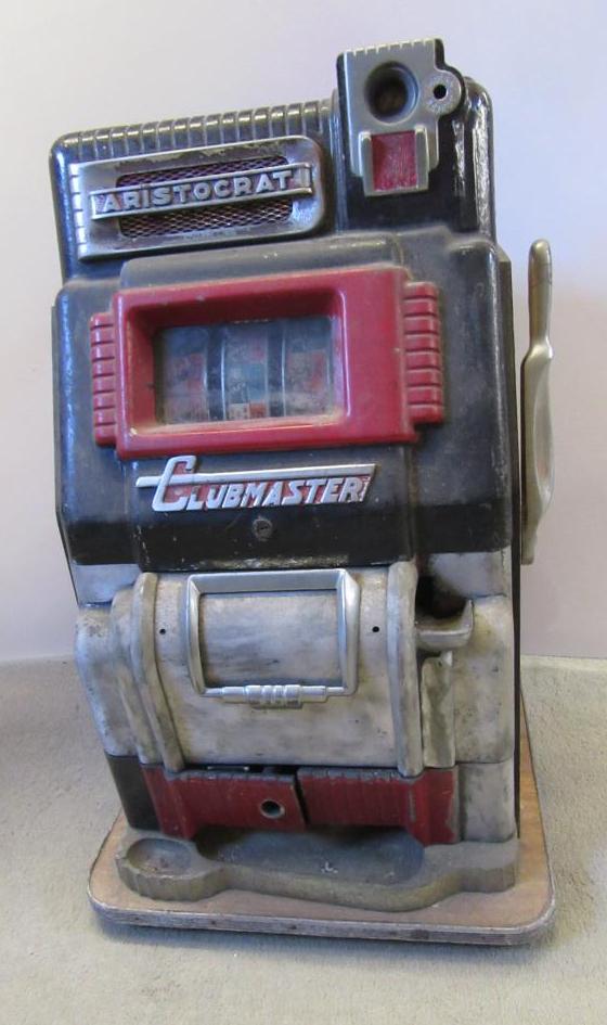A Clubmaster Aristocrat one-armed bandit gaming machine Image