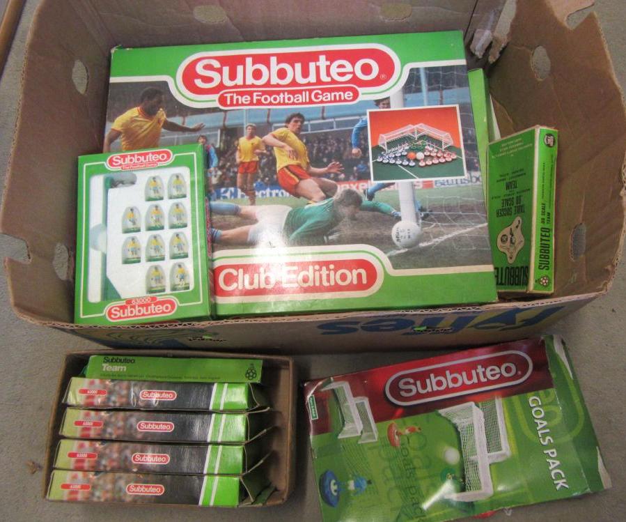 Two Subbuteo Club Edition Table Soccer Sets Image