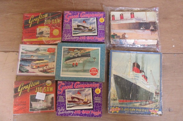 A Marx Speedway with track and two cars Image