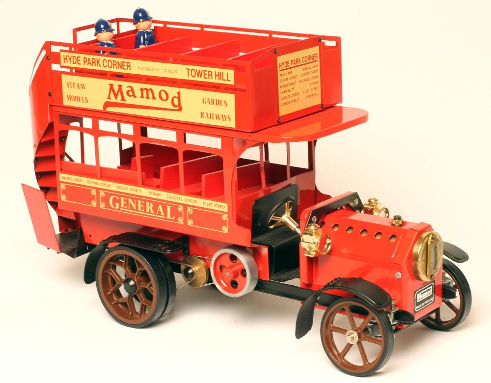A Mamod Double Decker Bus Image