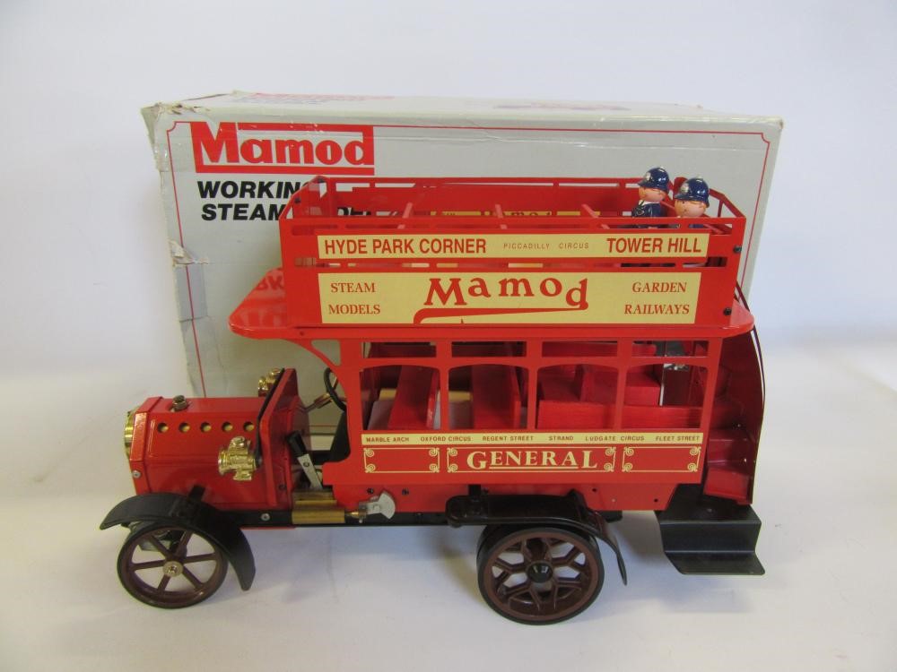 A Mamod Double Decker Bus Image