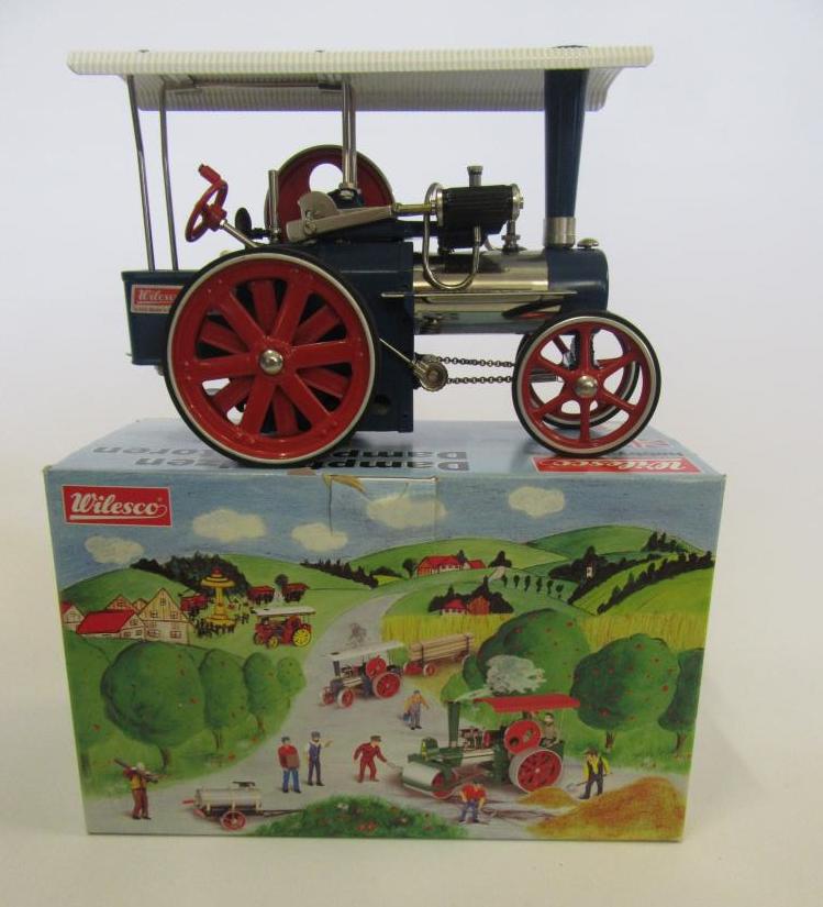 A Wilesco traction engine Image