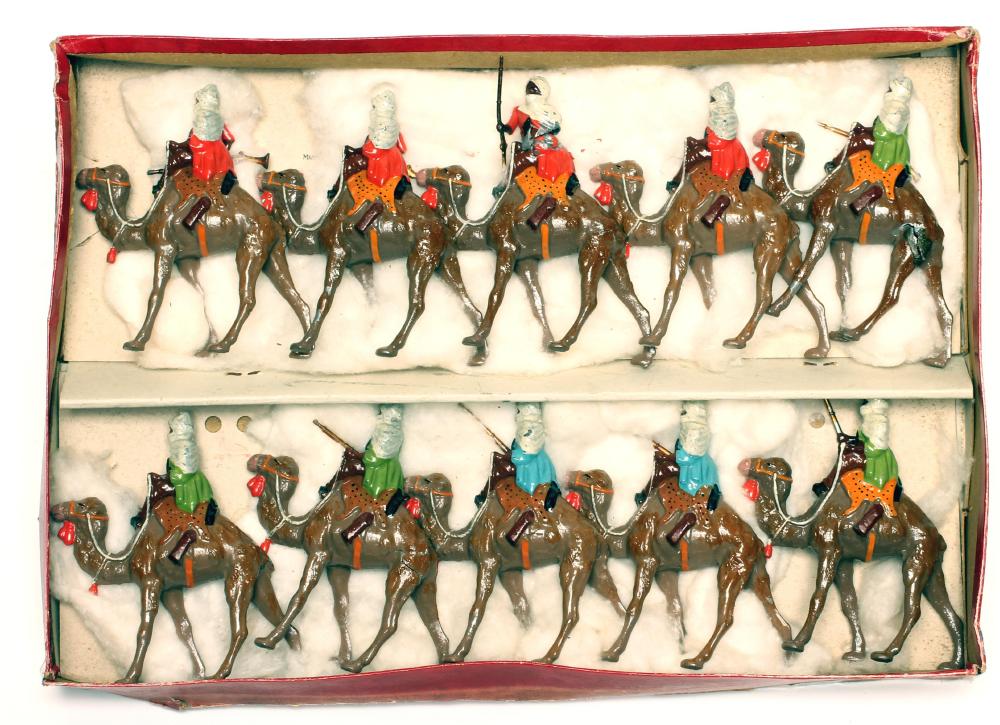 A Britains lead figure set "Arabs of the Desert" Image