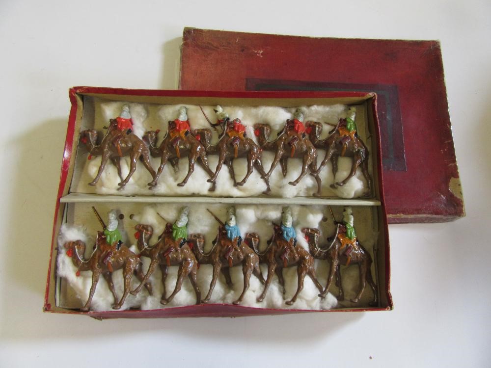 A Britains lead figure set "Arabs of the Desert" Image