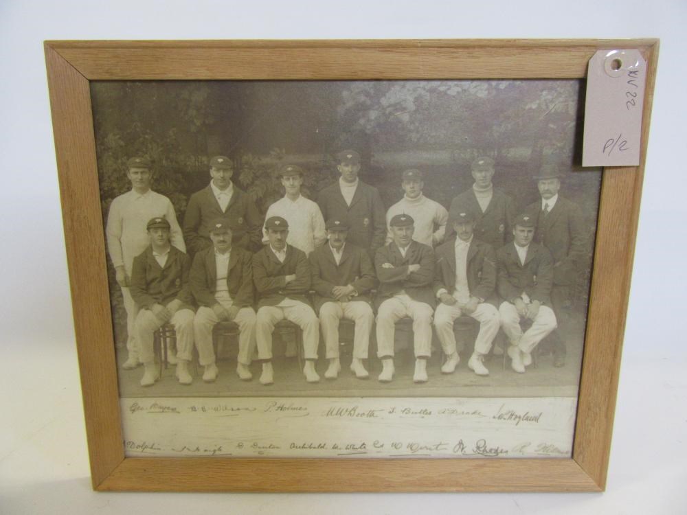 Yorkshire Country Cricket XI 1913 Image