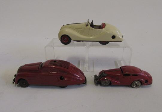 A Schuco Kommando Anno 2000 clockwork town car Image