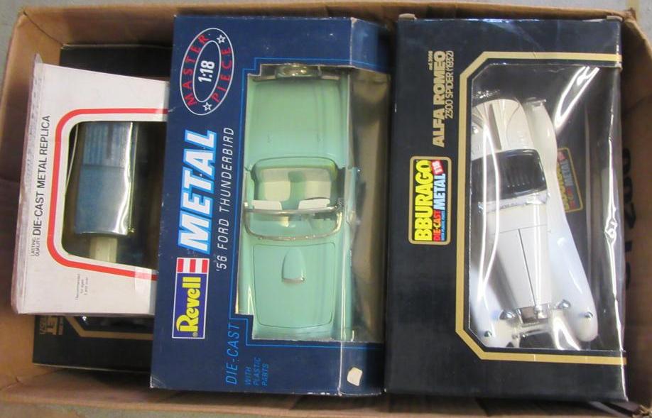 Ten Burago and other large scale car and commercial models Image