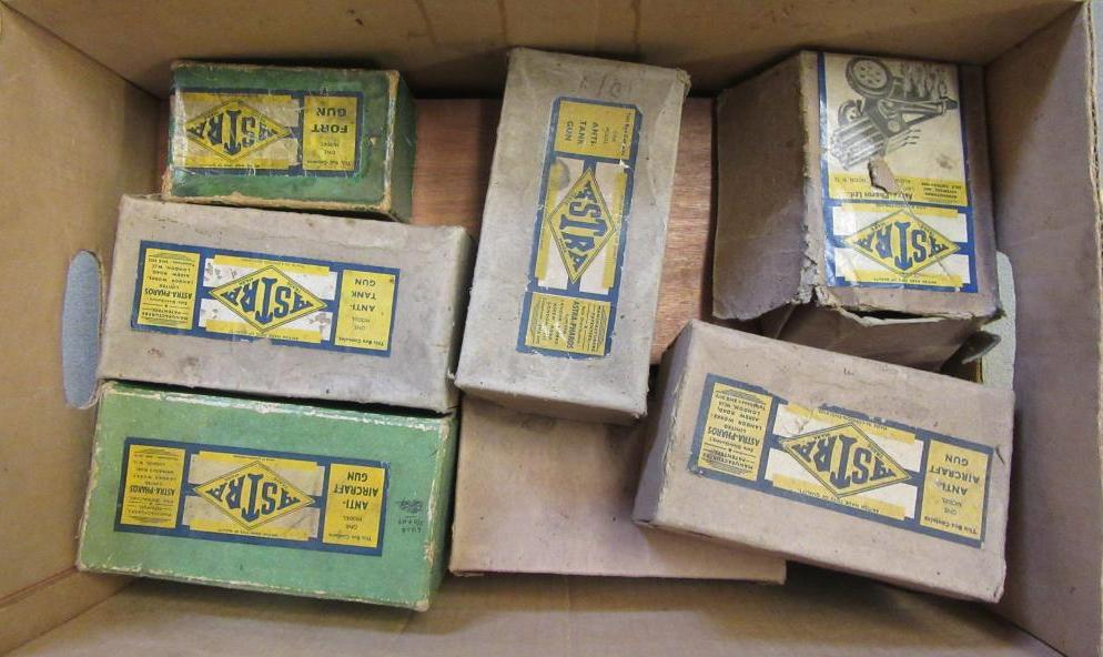 Ten Astra boxed models comprising three Anti-Tank Guns Image