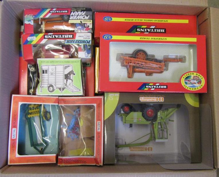 Eight Britains agricultural models Image