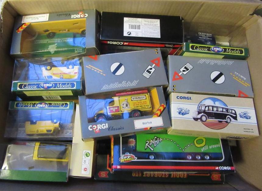 Thirty seven Corgi commercial vehicles Image