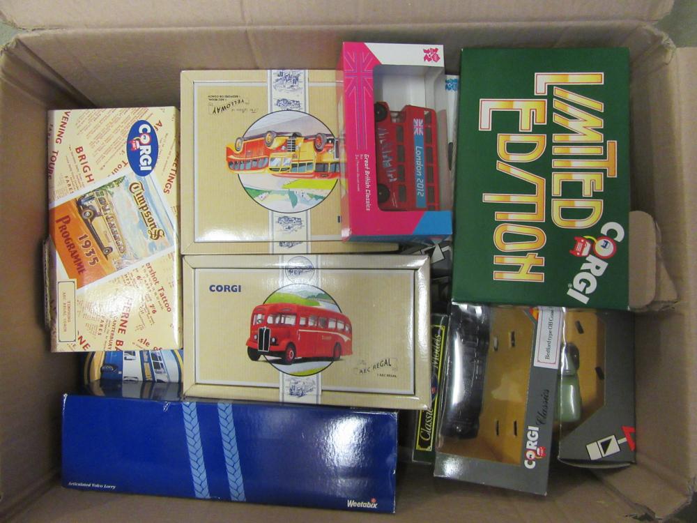 Thirty Corgi commercial vehicles Image