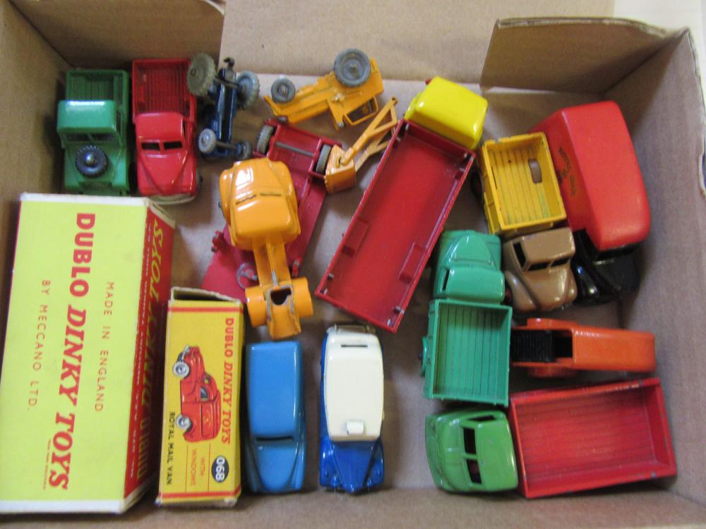 Dublo Dinky 068 Royal Mail Van and 070 A.E.C. Mercury Tanker Image