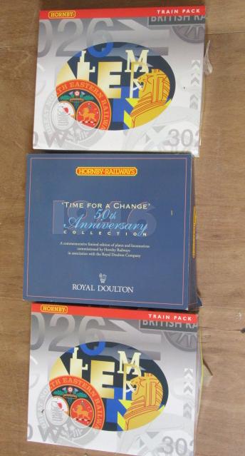 Hornby Trains packs comprising Silver Jubilee Image