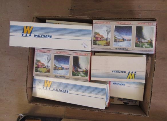 American Railways Rolling Stock Kits by Watthers including box cars Image