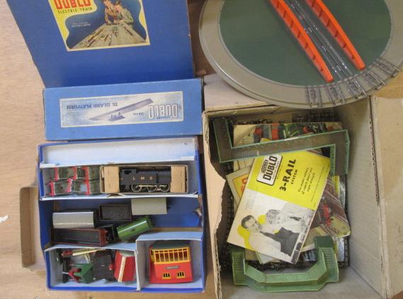 Hornby Dublo rolling stock and accessories including L.M.S. 0-6-4 tank locomotive Image