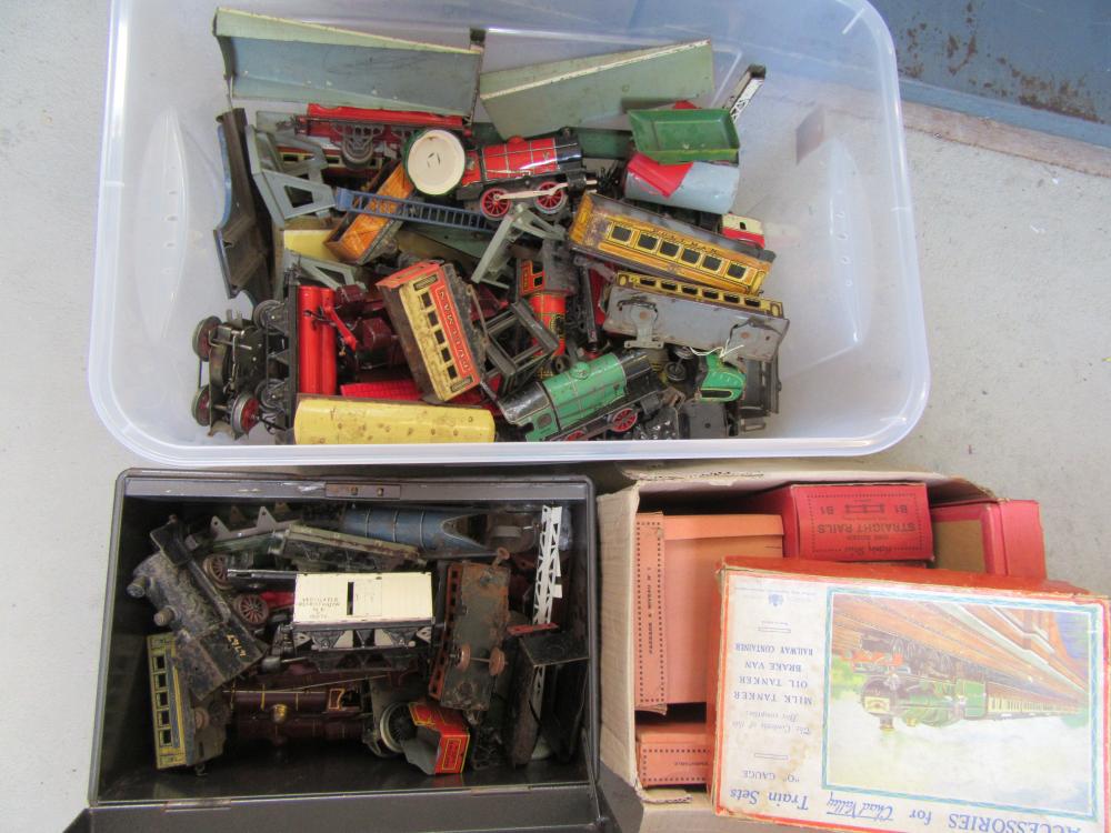 A large quantity of Hornby and other rolling stock and some locomotives Image