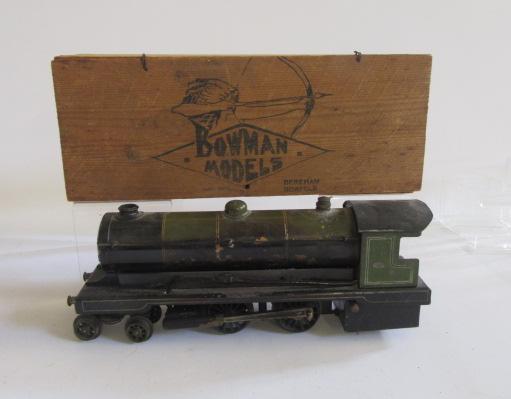 Bowman Models 4-4-0 spirit fired steam locomotive finished in G.W.R. green Image