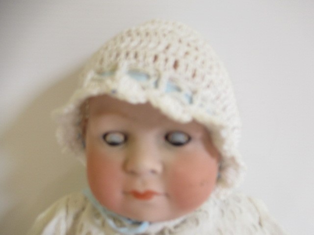 Three German bisque head dolls Image