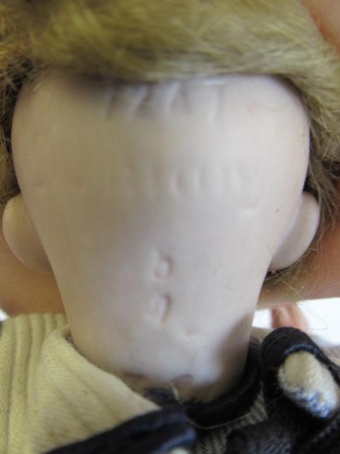 Three German bisque head dolls Image