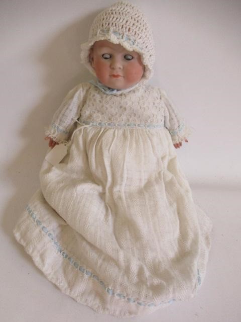 Three German bisque head dolls Image