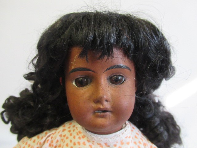 Three German bisque head dolls Image