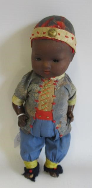 Three German bisque head dolls Image