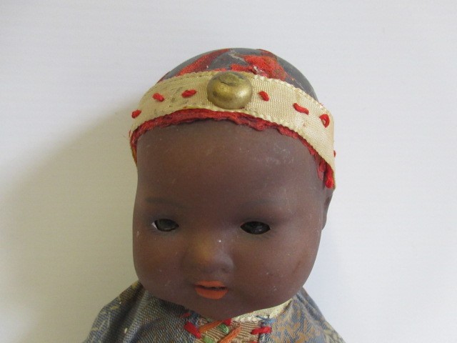 Three German bisque head dolls Image