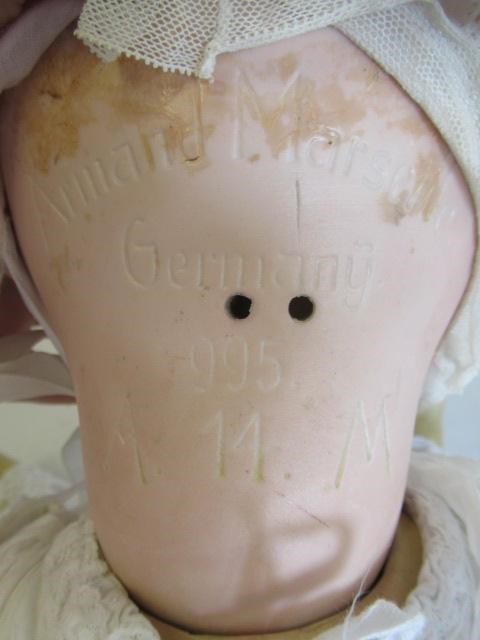 An Armand Marseille bisque socket head doll Image