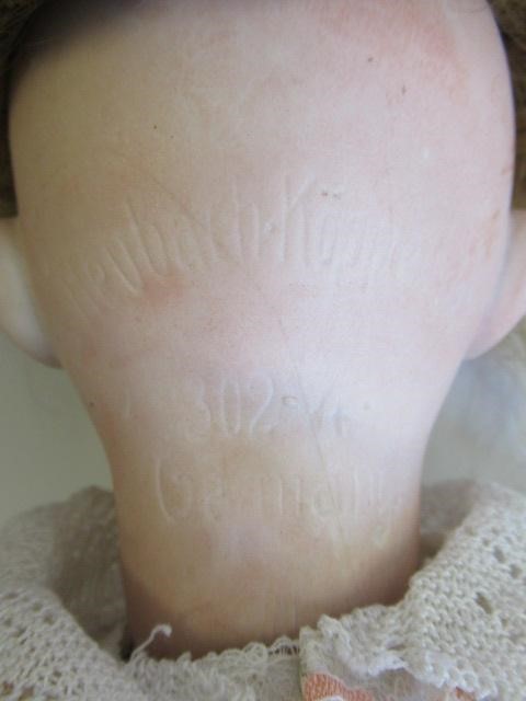 Two German bisque socket head dolls Image