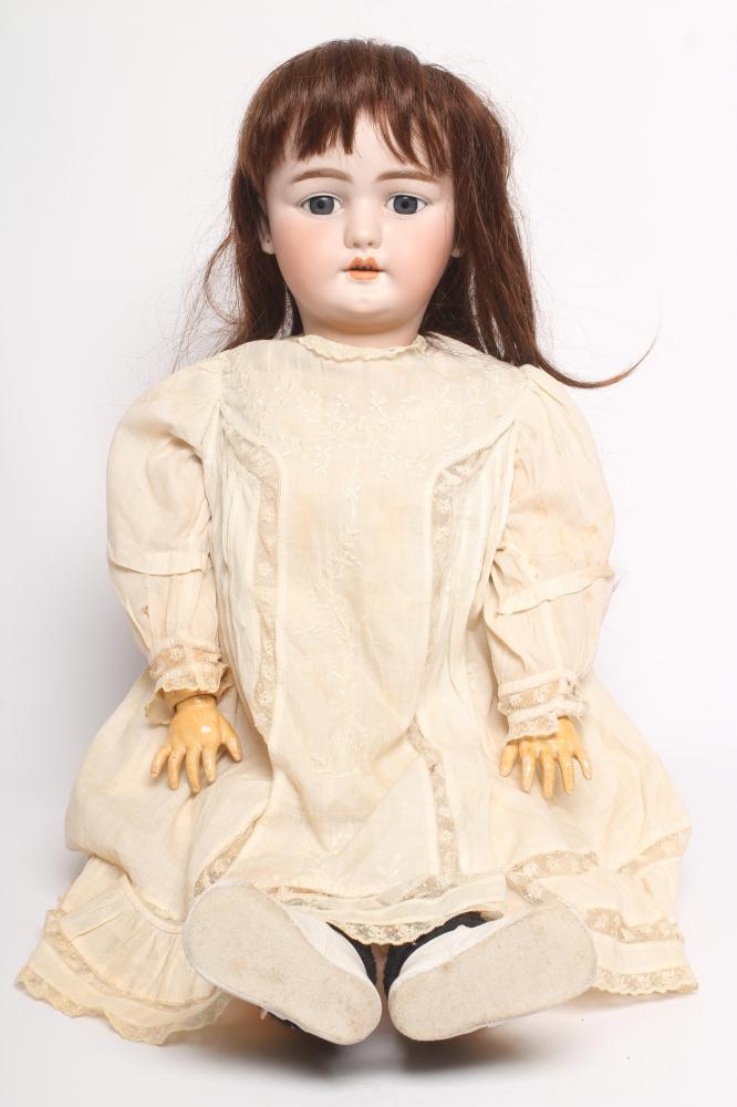 A large Simon & Halbig bisque socket head doll Image