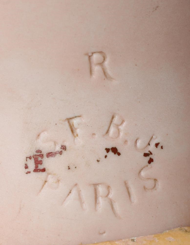 A large SFBJ bisque socket head doll Image