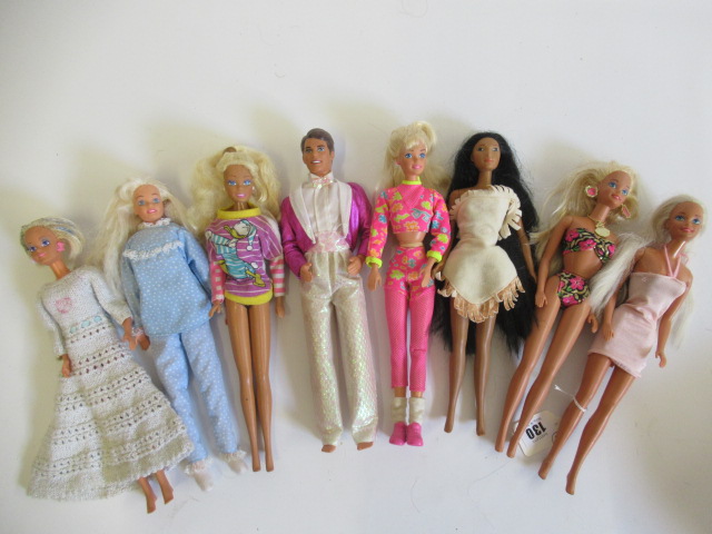Six Barbies Image