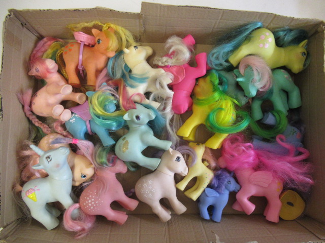A collection of My Little Pony figures Image