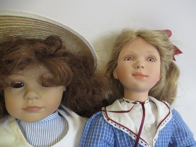 Three collectors dolls Image