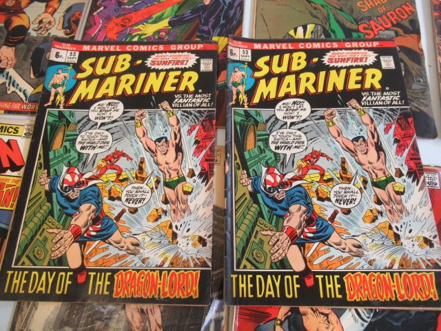 10 Marvel comics, comprising The X-Men no. 19, 59. 60, 81 and 89, Prince Namor The Sub-Mariner no. Image