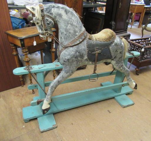 A Victorian rocking horse Image
