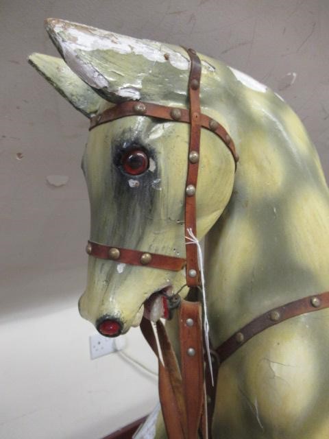 An early 20th century rocking horse Image