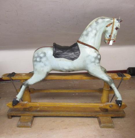 A Victorian rocking horse Image