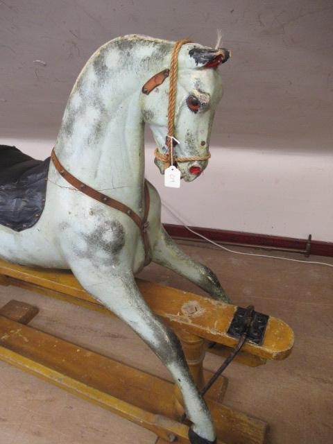 A Victorian rocking horse Image
